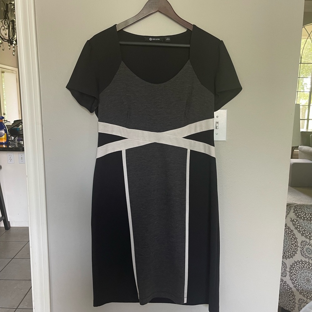 Flattering knit dress